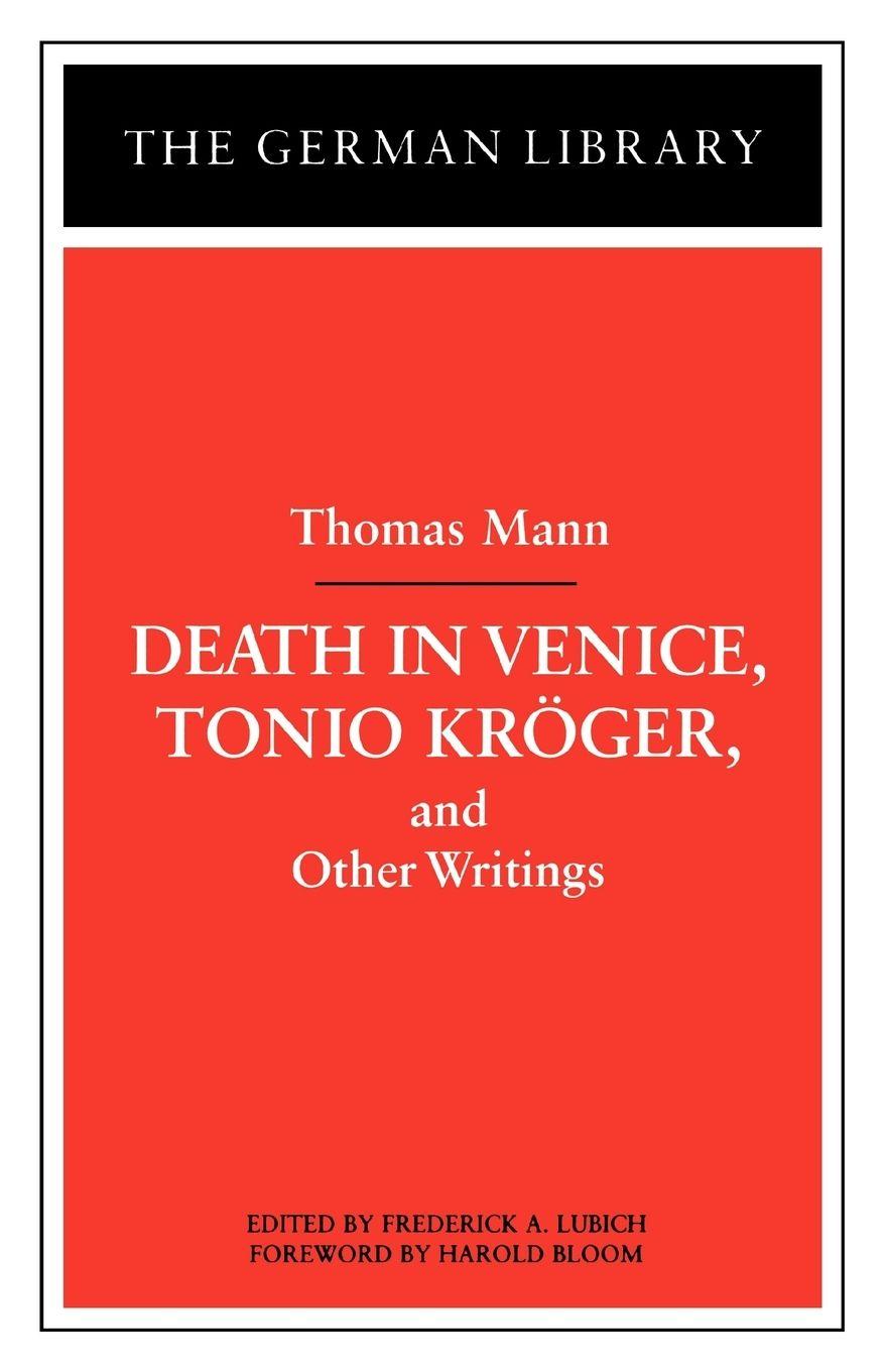 Vorderes Coverbild Death in Venice, Tonio Kroger, and Other Writings
