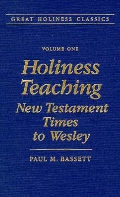 Vorderes Coverbild Holiness Teaching: New Testament Times to Wesley