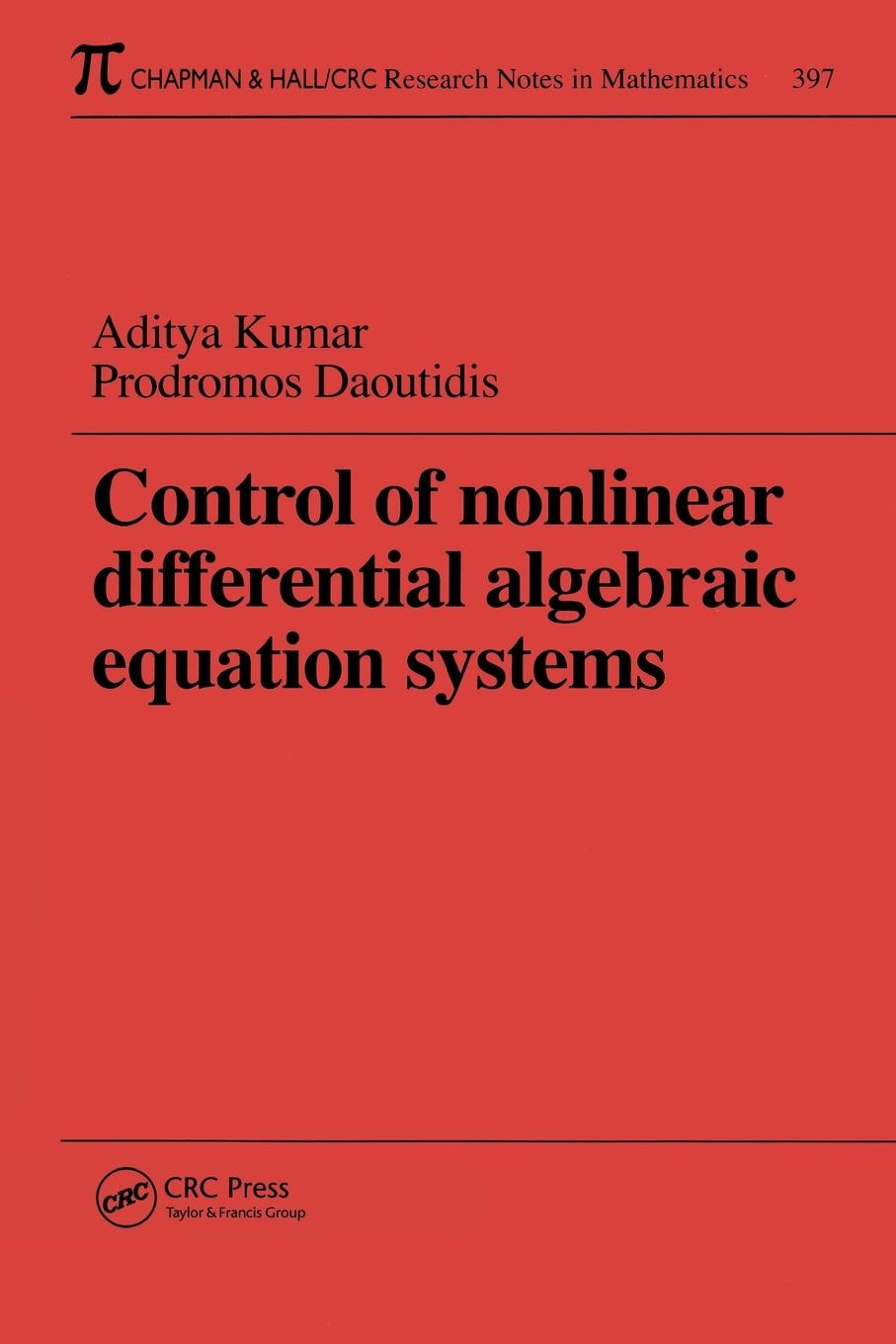 Vorderes Coverbild Control of Nonlinear Differential Algebraic Equation Systems with Applications to Chemical Processes