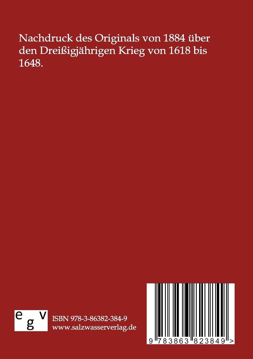 Rückseitencover Geschichte des Dreißigjährigen Krieges