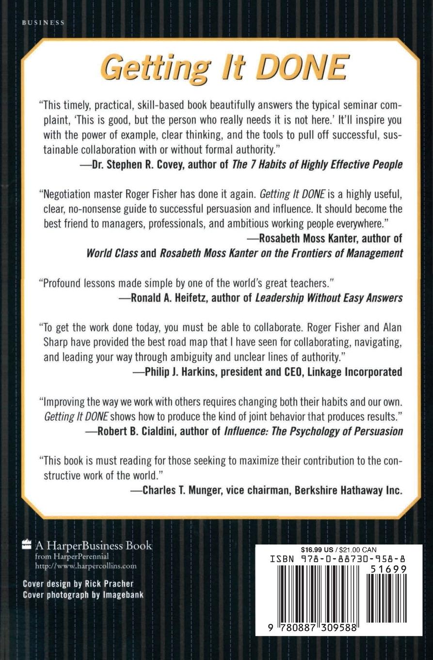 Rückseitencover Getting It Done