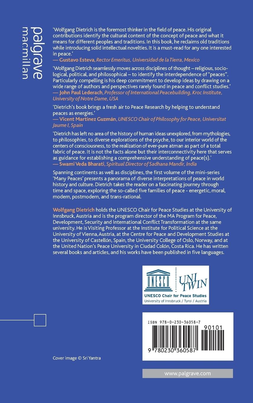 Rückseitencover Interpretations of Peace in History and Culture