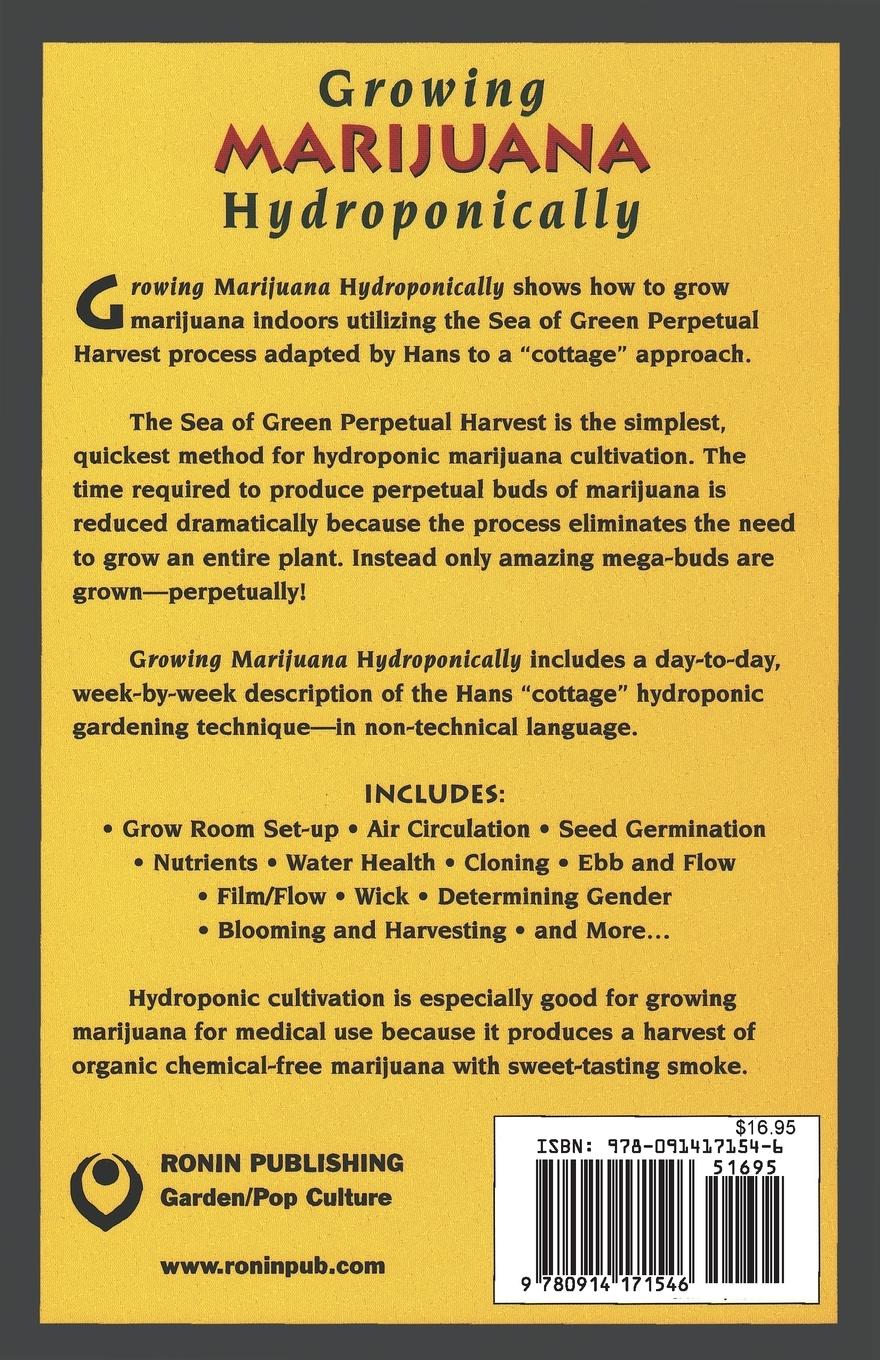 Rückseitencover Growing Marijuana Hydroponically