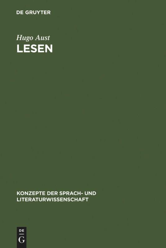 Vorderes Coverbild Lesen