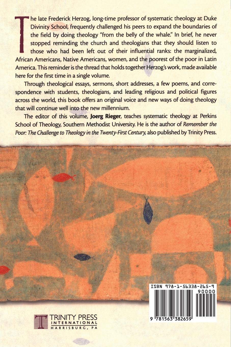 Rückseitencover Theology from the Belly of the Whale