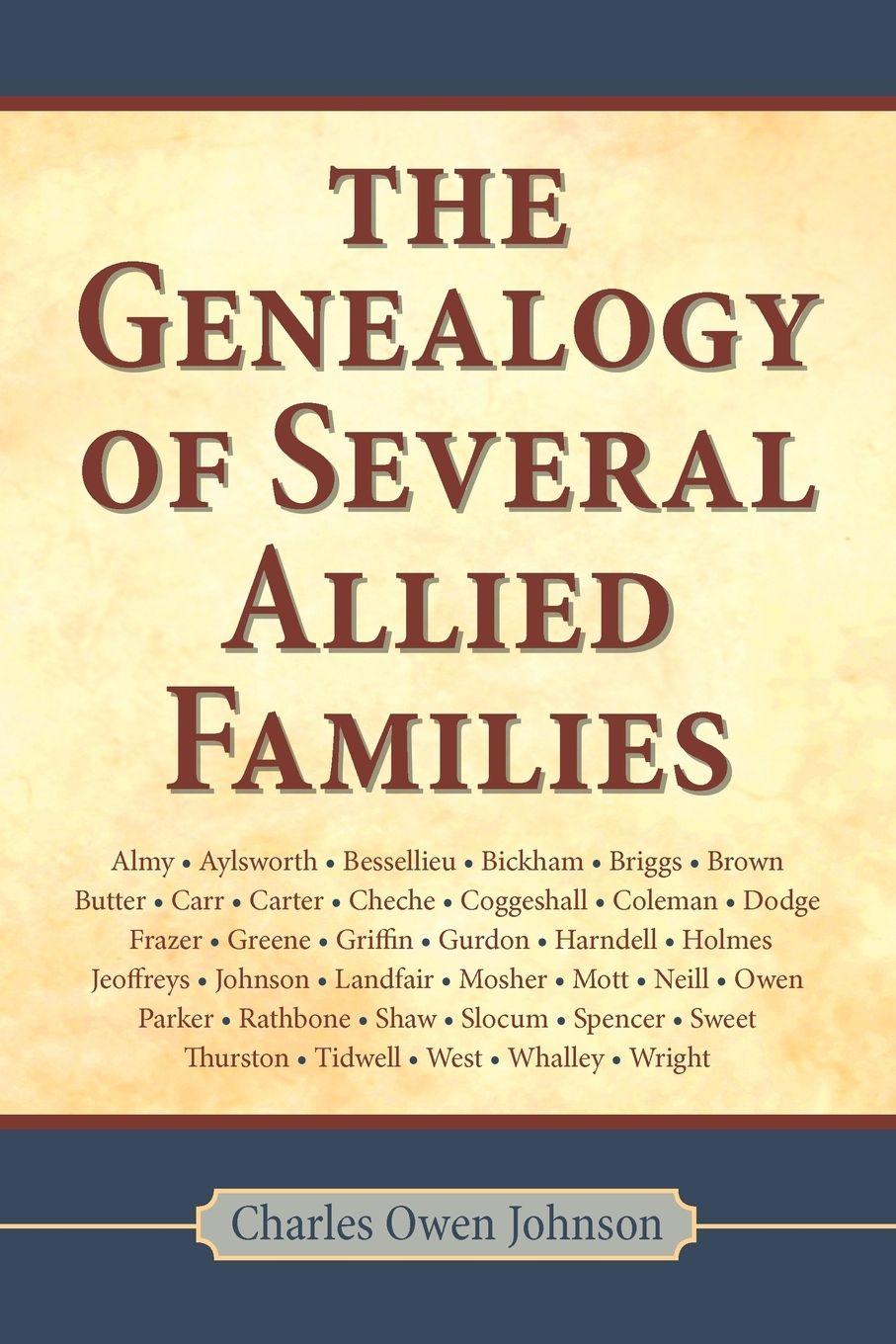 Vorderes Coverbild Genealogy of Several Allied Families