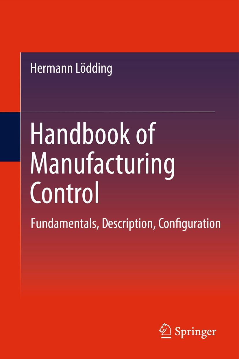 Vorderes Coverbild Handbook of Manufacturing Control