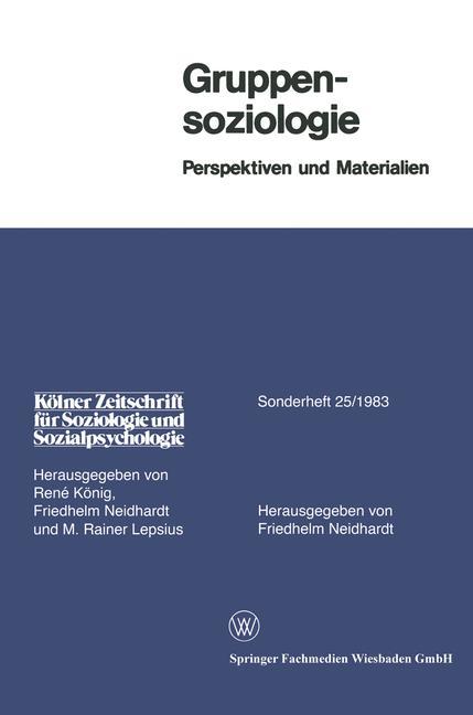 Vorderes Coverbild Gruppensoziologie