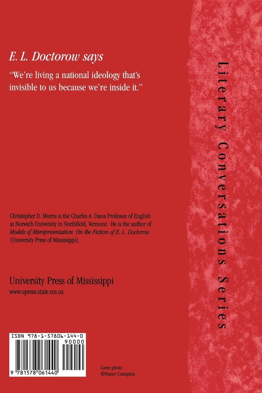 Rückseitencover Conversations with E. L. Doctorow