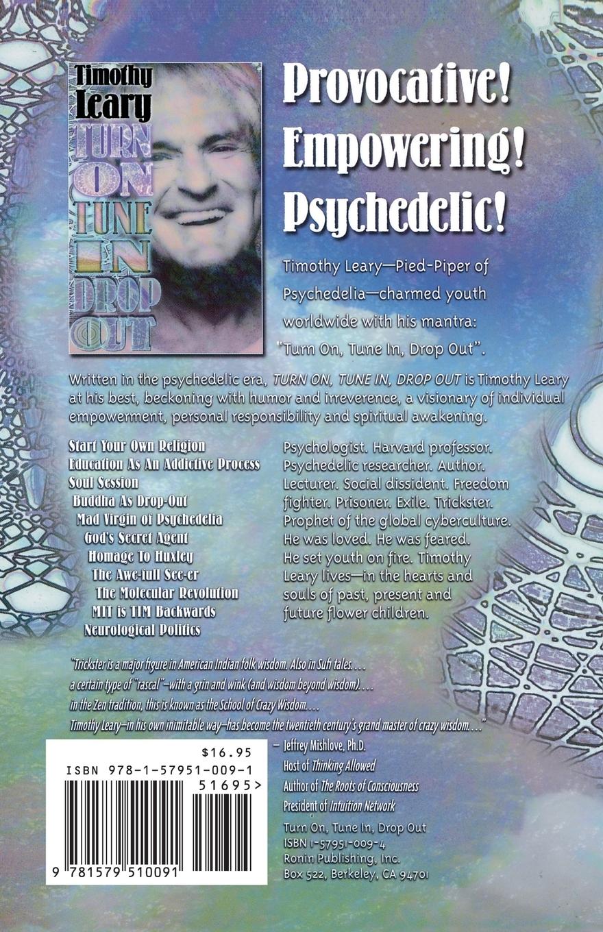 Rückseitencover Turn on Tune in Drop Out