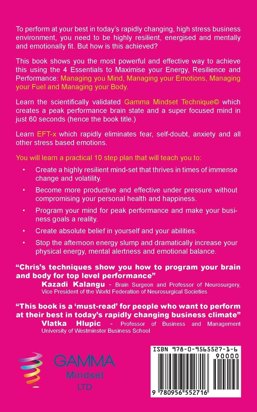 Rückseitencover Peak Performance in 60 Seconds