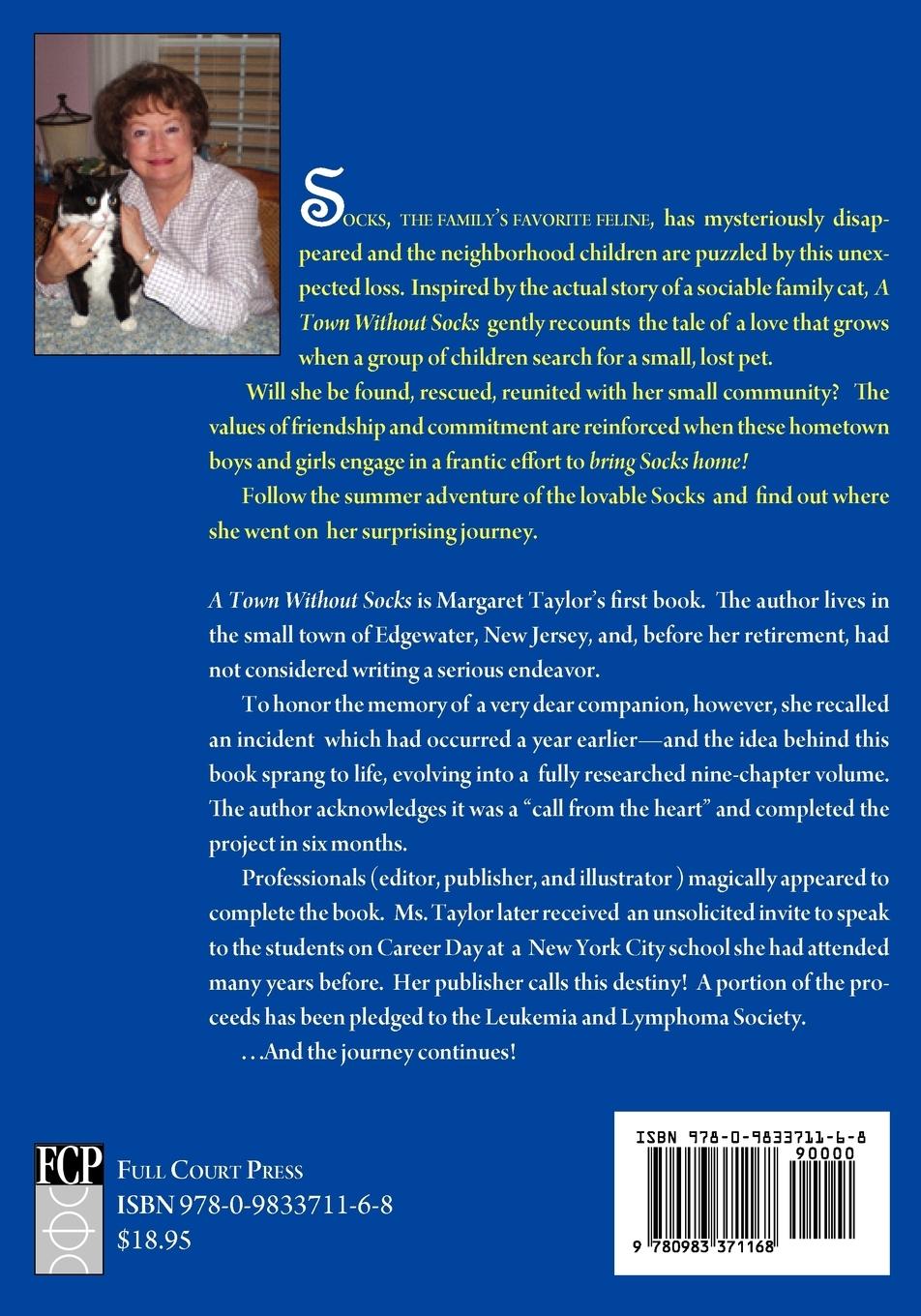 Rückseitencover A Town Without Socks