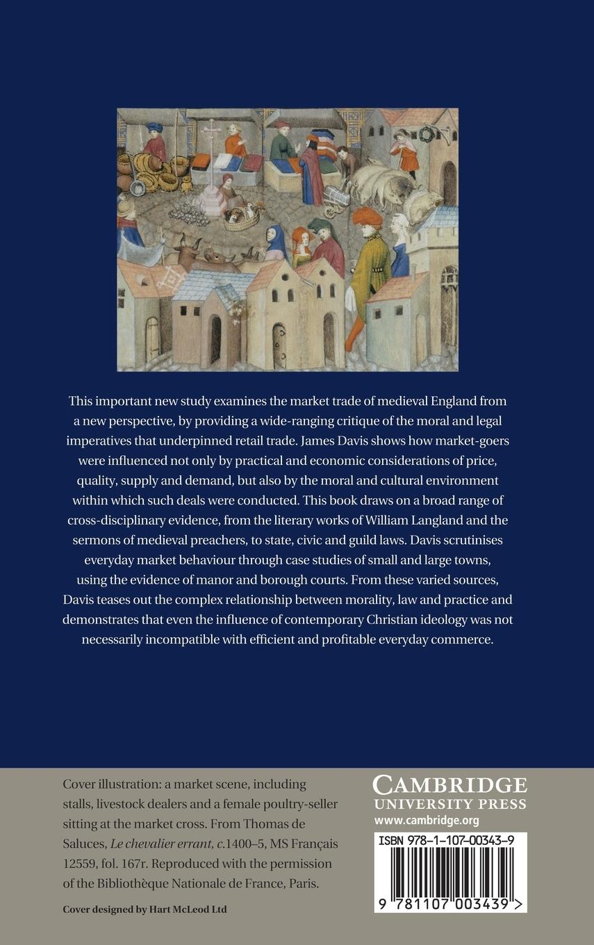 Rückseitencover Medieval Market Morality