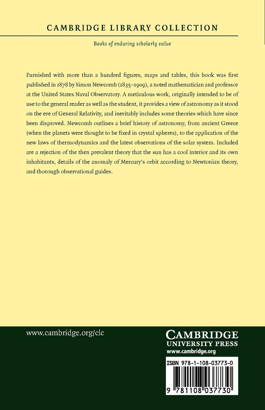 Rückseitencover Popular Astronomy