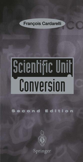 Vorderes Coverbild Scientific Unit Conversion