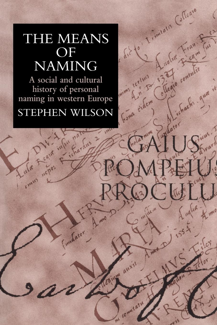 Vorderes Coverbild The Means Of Naming