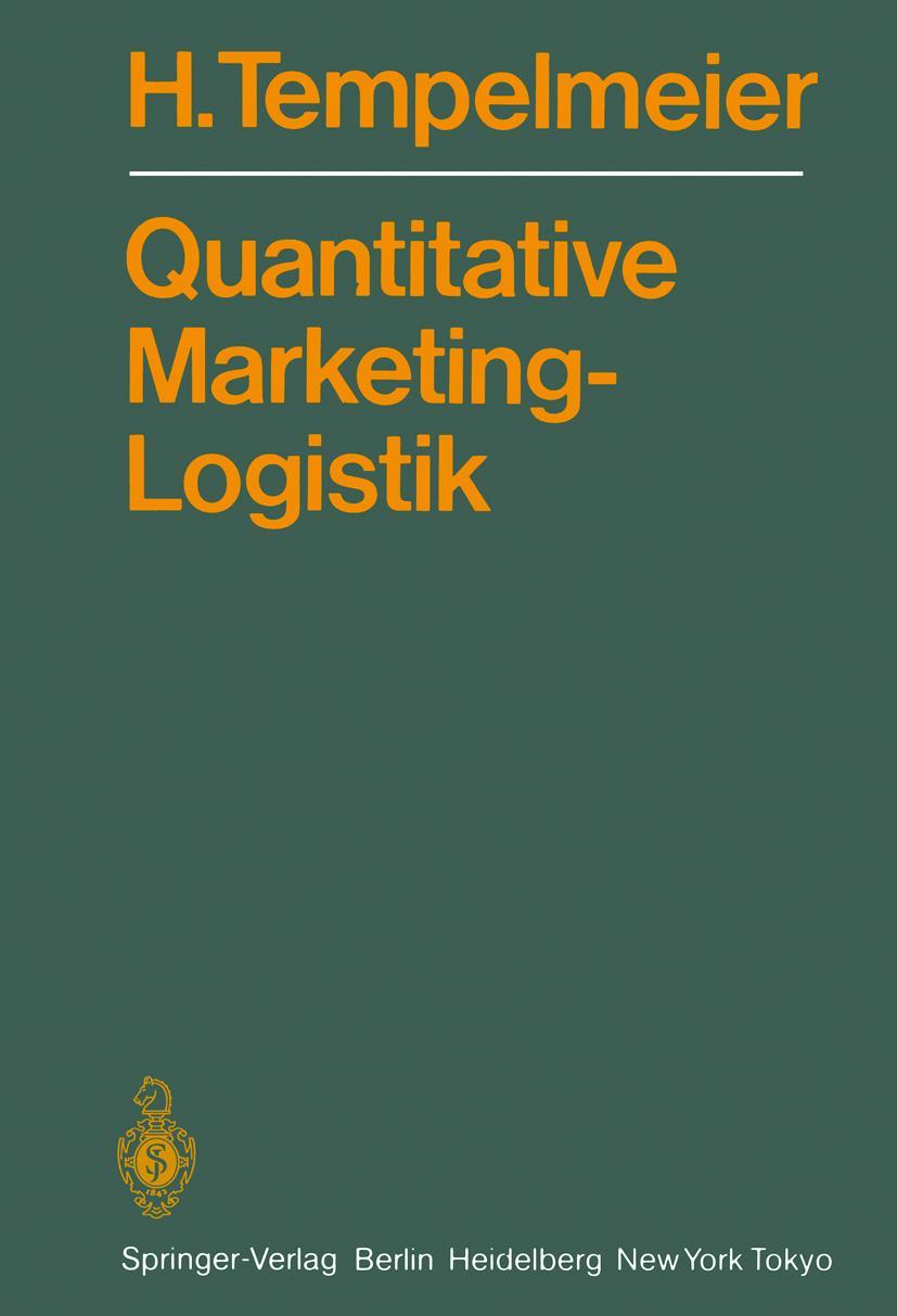 Vorderes Coverbild Quantitative Marketing-Logistik