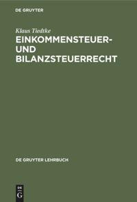 Vorderes Coverbild Einkommensteuer- und Bilanzsteuerrecht