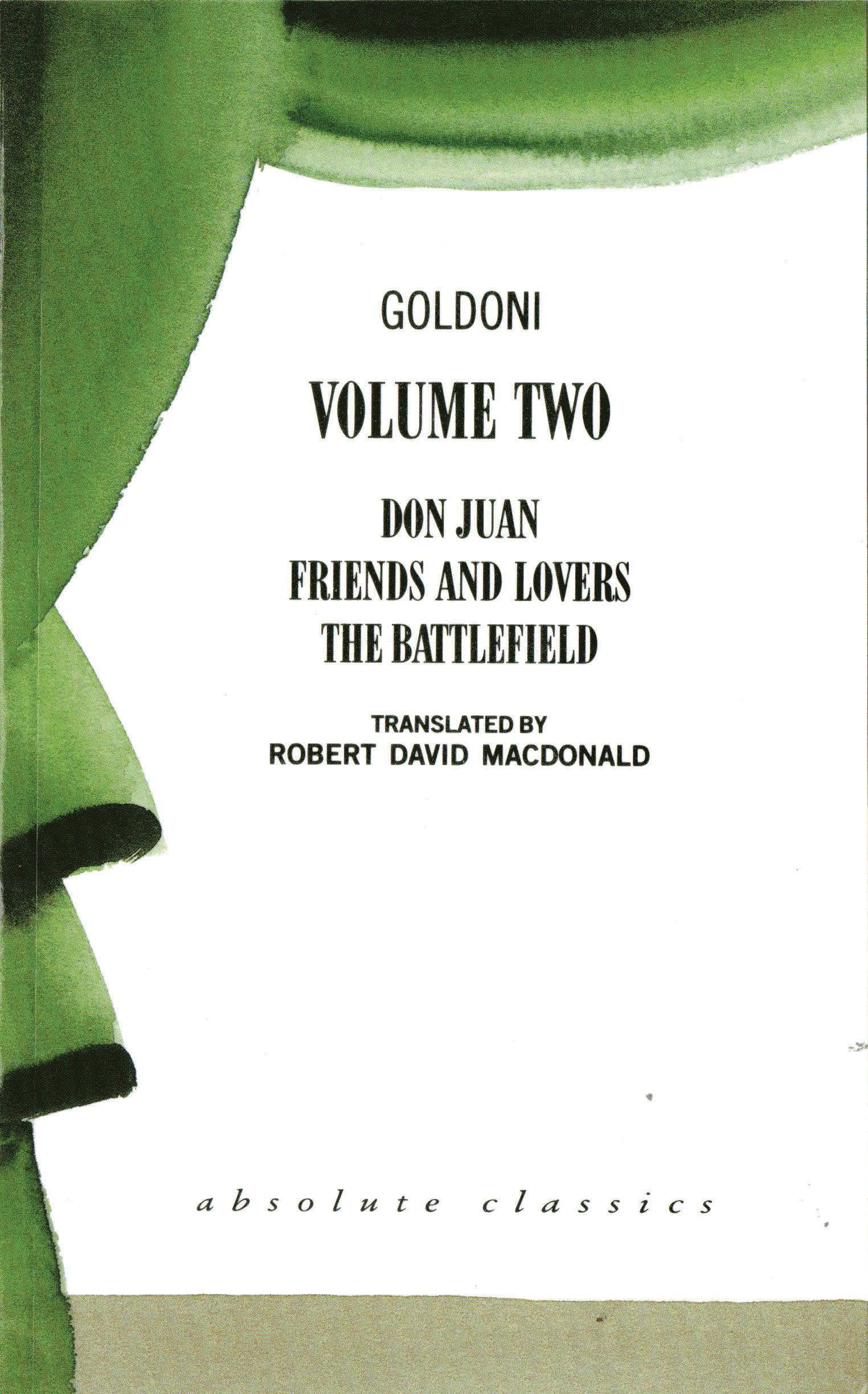 Vorderes Coverbild Goldoni: Volume Two