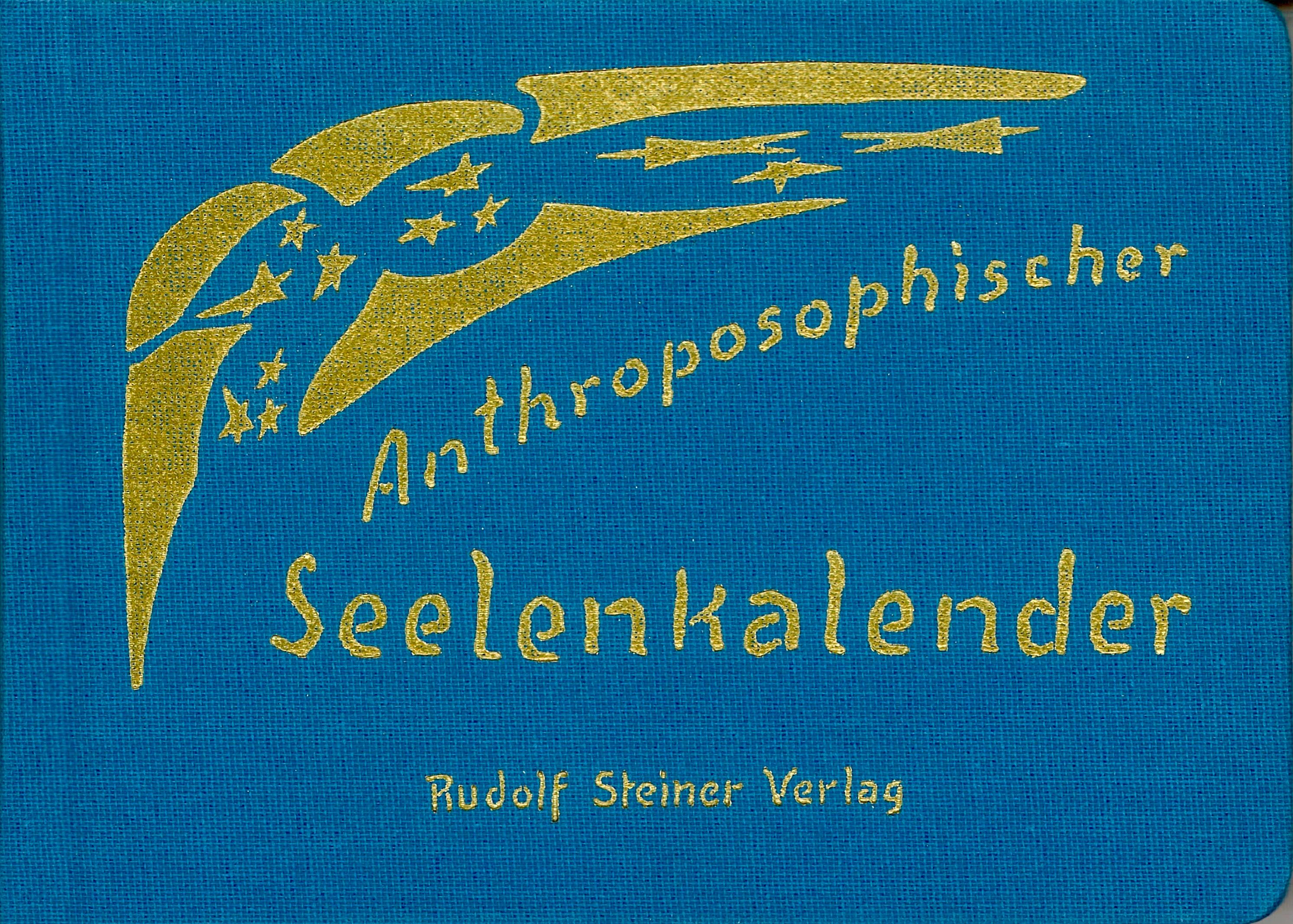 Vorderes Coverbild Anthroposophischer Seelenkalender. 52 Wochensprüche