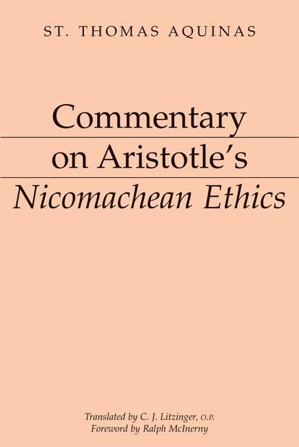 Vorderes Coverbild Commentary on Aristotle's Nicomachean Ethics