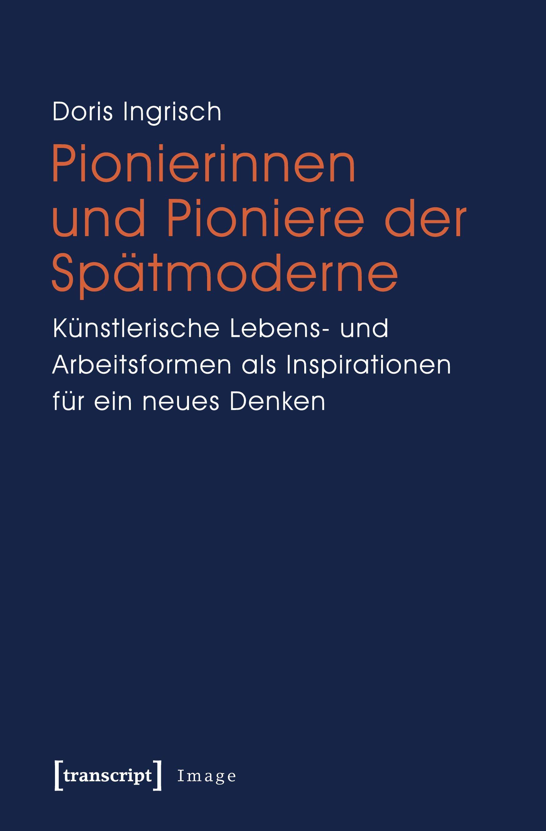 Vorderes Coverbild Pionierinnen und Pioniere der Spätmoderne