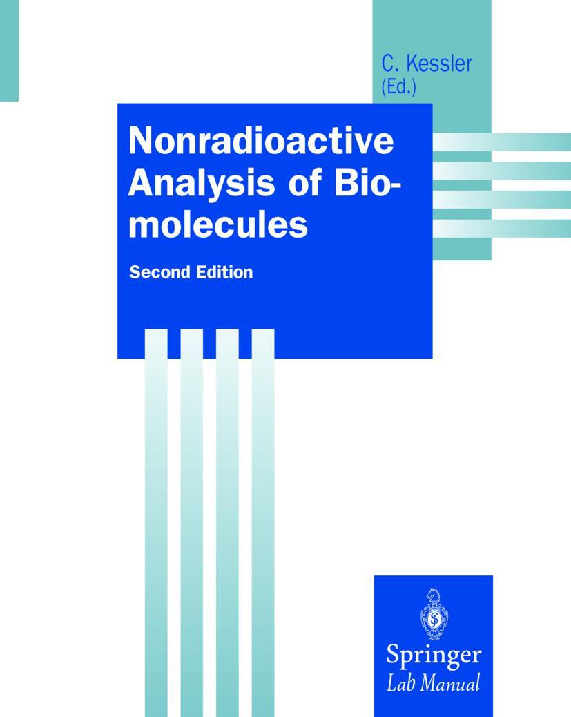Vorderes Coverbild Nonradioactive Analysis of Biomolecules