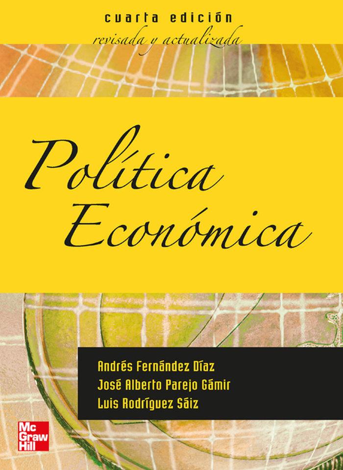 Vorderes Coverbild Política económica