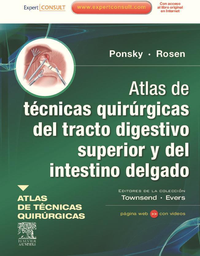 Vorderes Coverbild Atlas de técnicas quirúrgicas del tracto digestivo superior y del intestino delgado