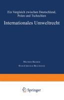 Vorderes Coverbild Internationales Umweltrecht