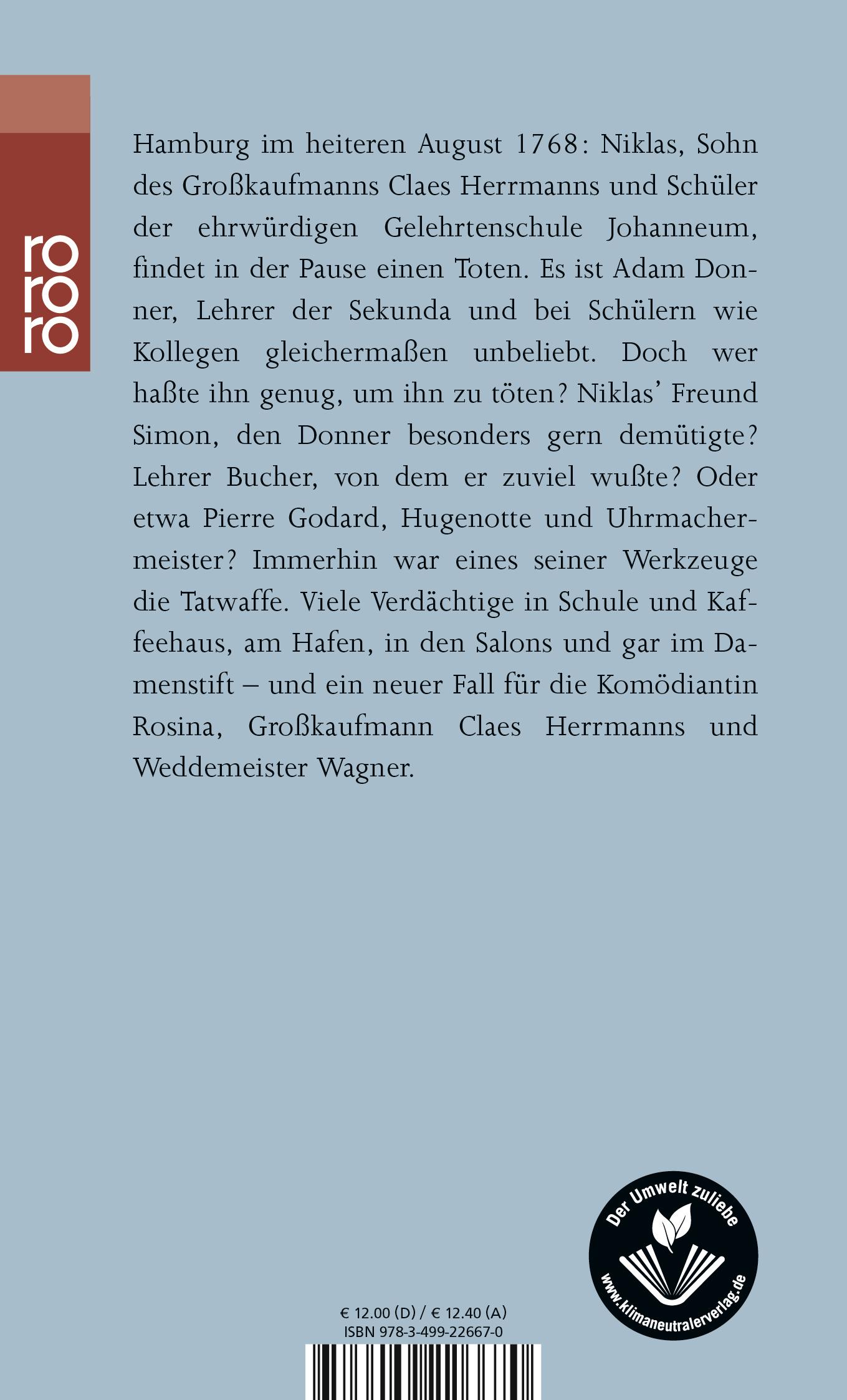 Rückseitencover Die zerbrochene Uhr