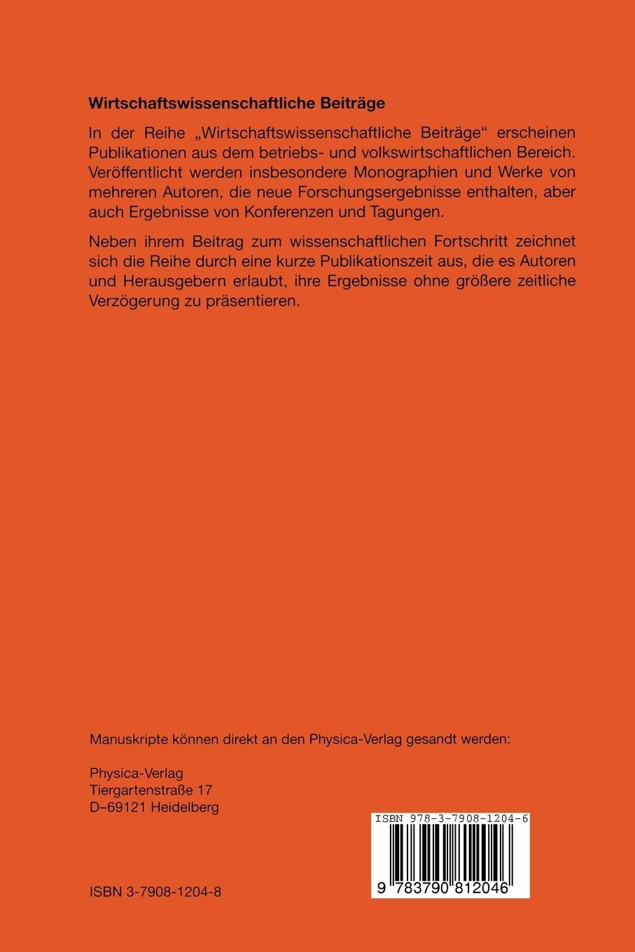 Rückseitencover Finanzmarktökonometrie