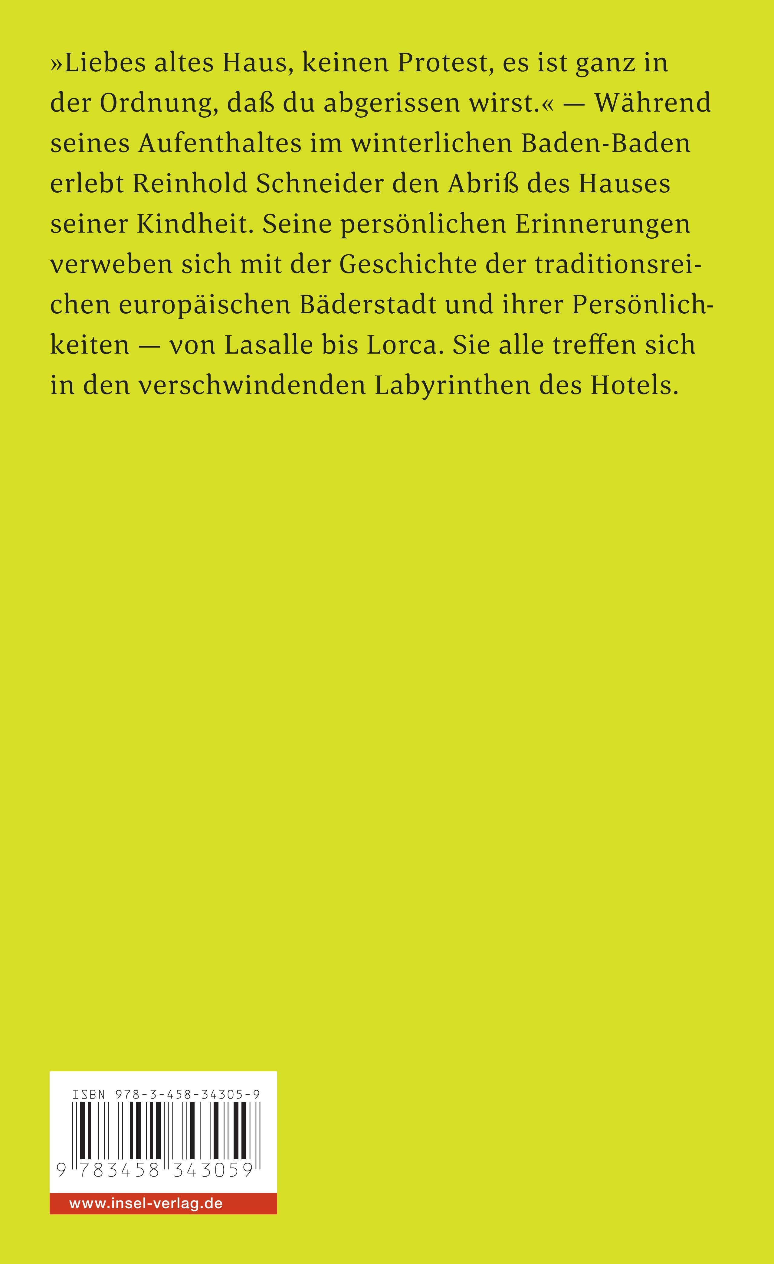 Rückseitencover Der Balkon
