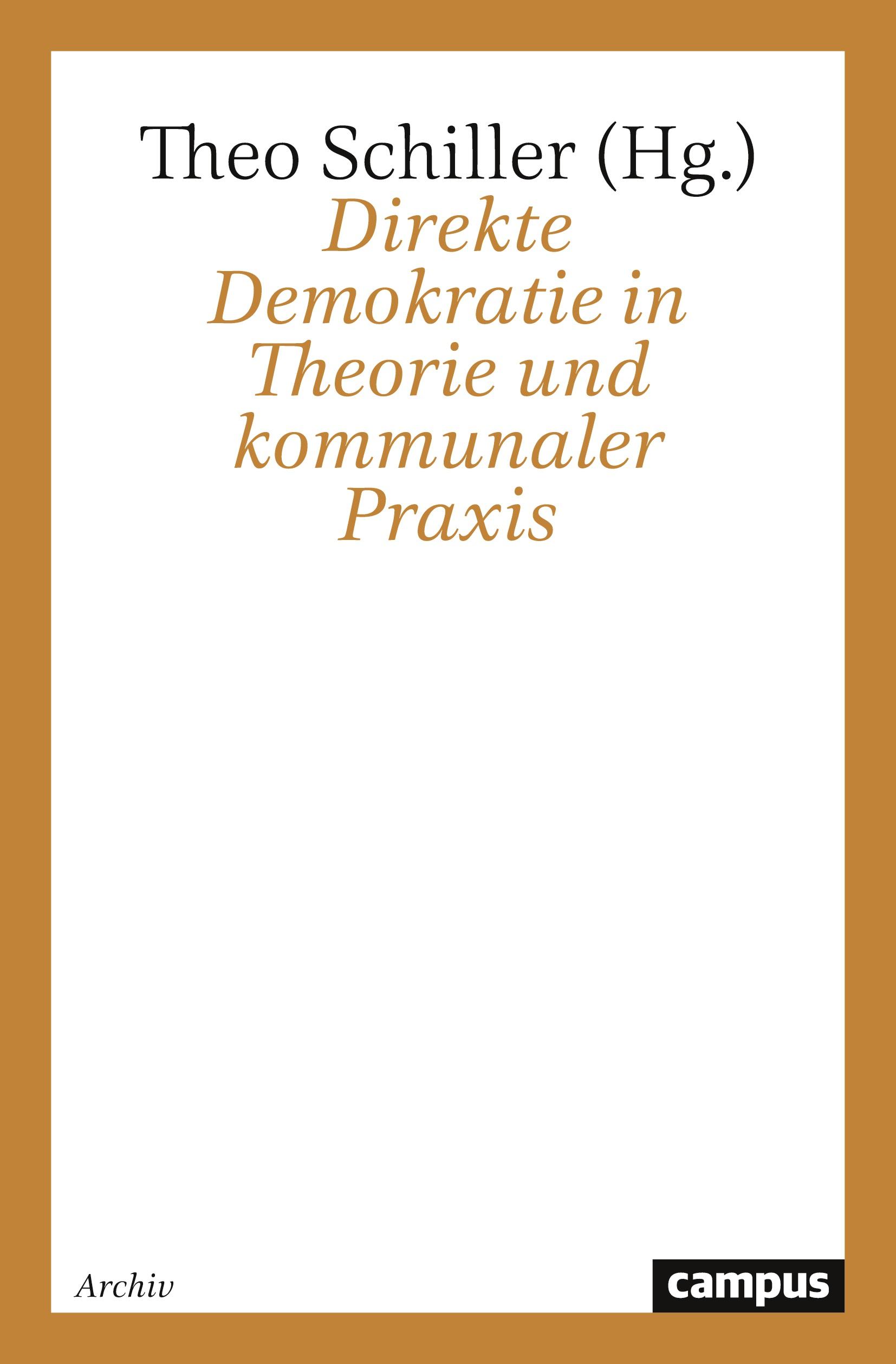 Vorderes Coverbild Direkte Demokratie in Theorie und kommunaler Praxis
