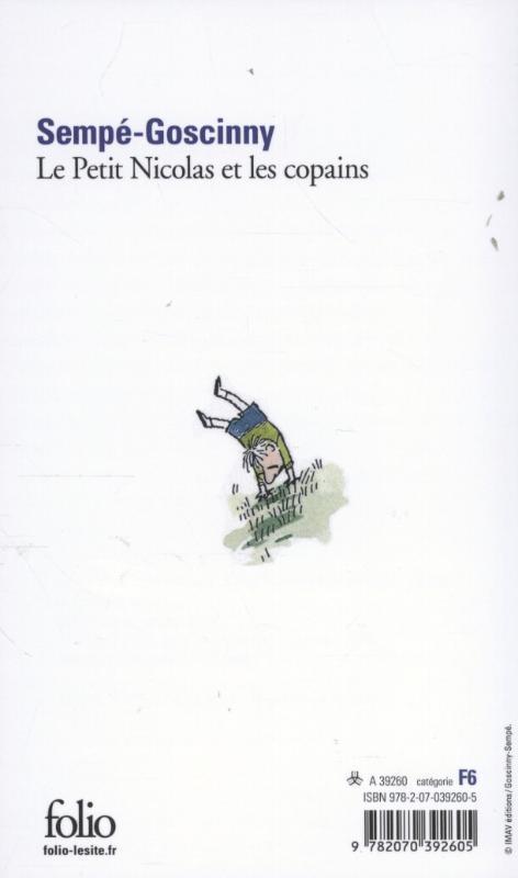 Rückseitencover Le petit Nicolas et les copains