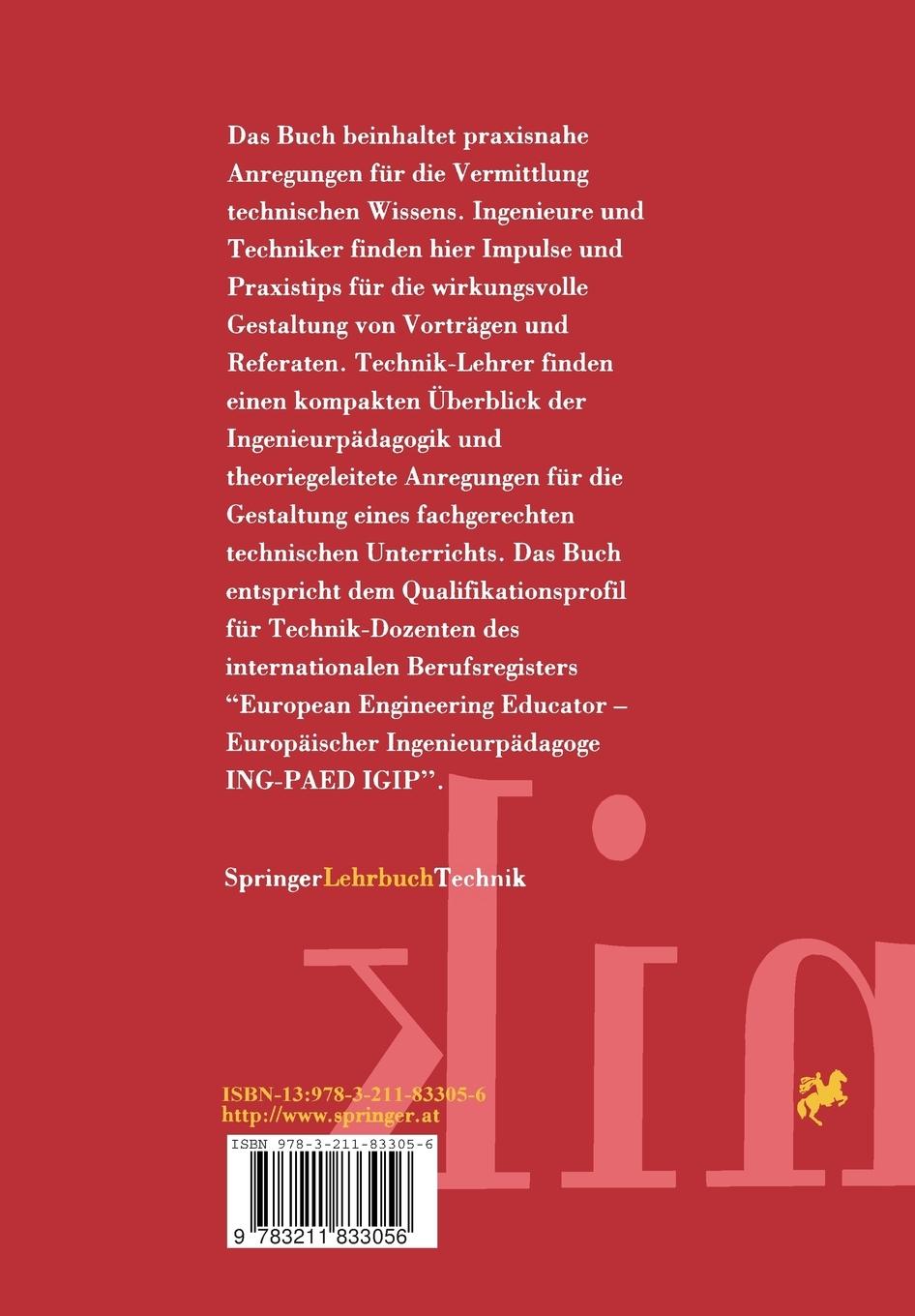 Rückseitencover Ingenieurpädagogik