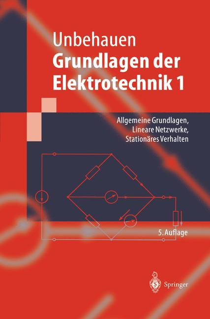 Vorderes Coverbild Grundlagen der Elektrotechnik 1