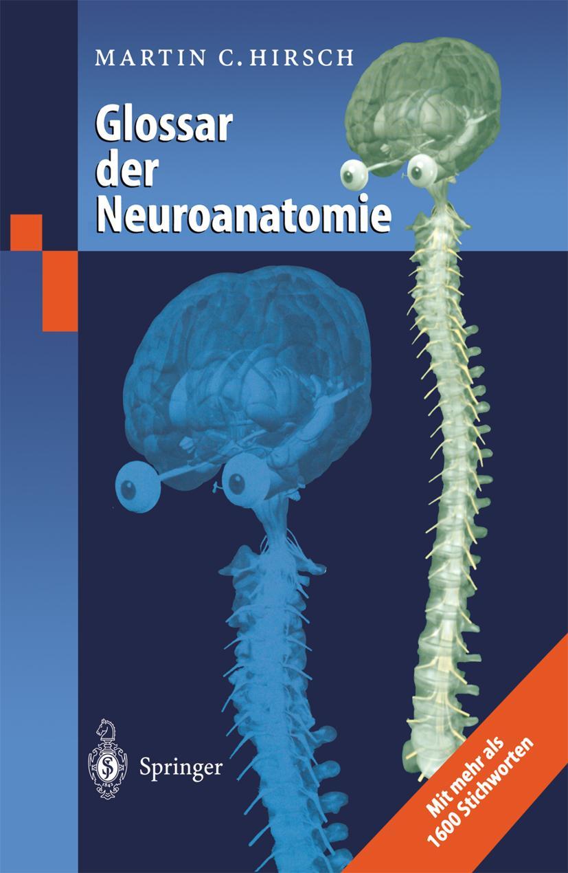 Vorderes Coverbild Glossar der Neuroanatomie