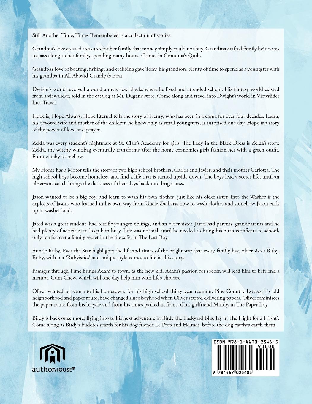 Rückseitencover Still Another Time , Times Remembered