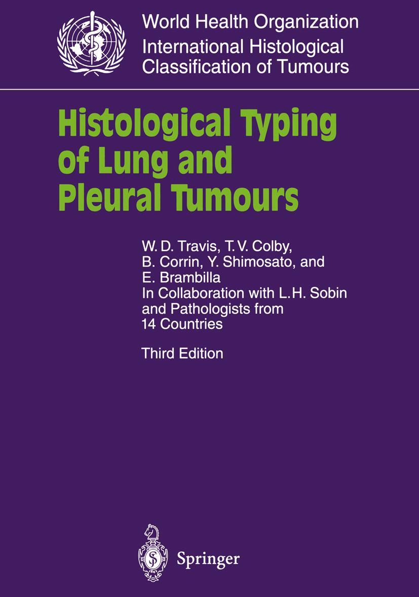 Vorderes Coverbild Histological Typing of Lung and Pleural Tumours