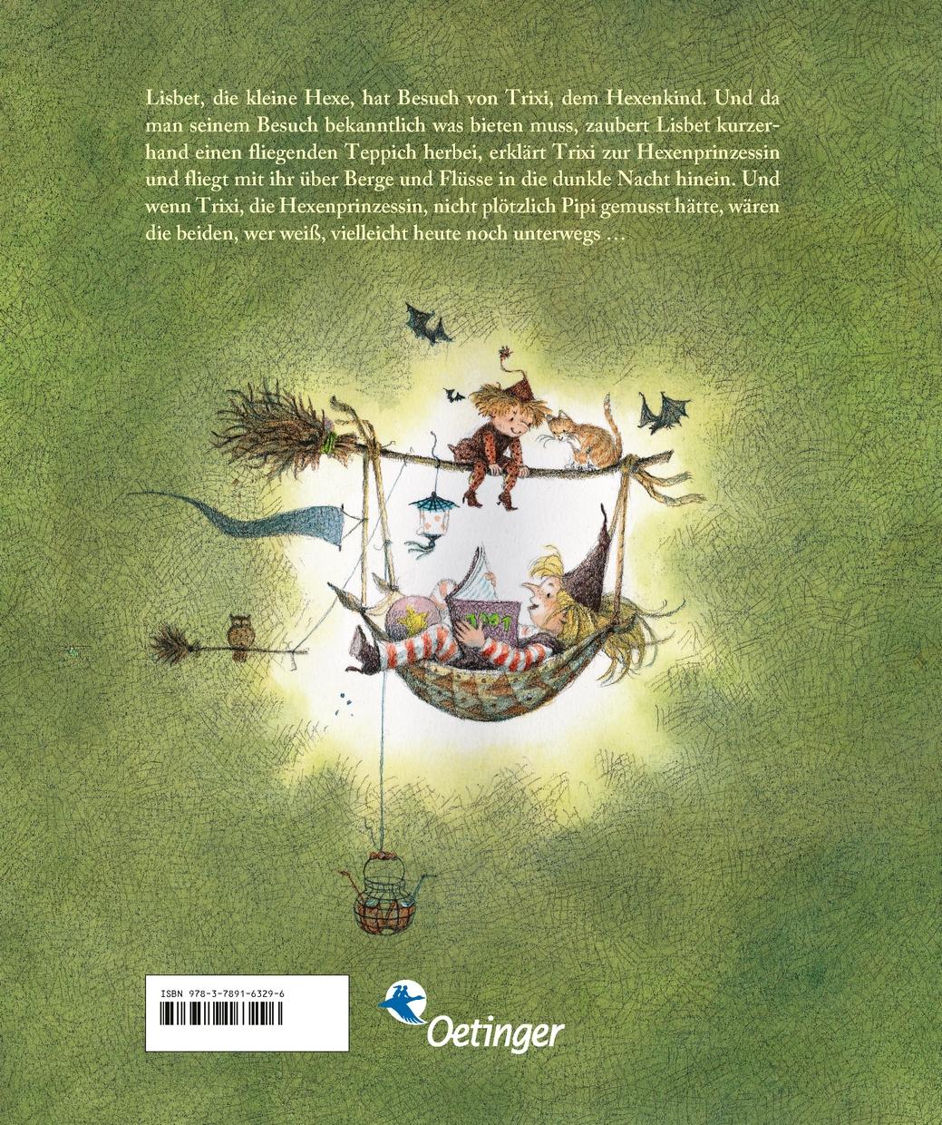 Rückseitencover Die kleine Hexe geht auf Reisen