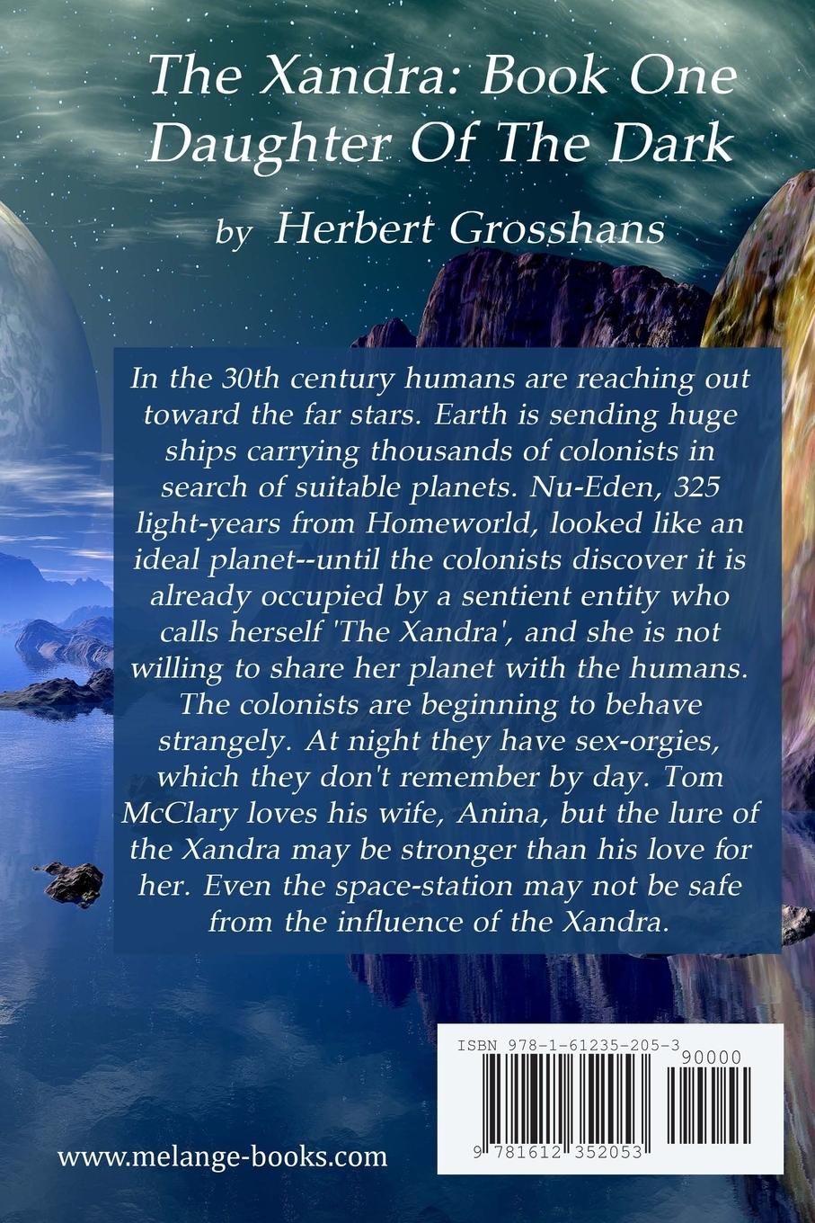 Rückseitencover Xandra Book 1