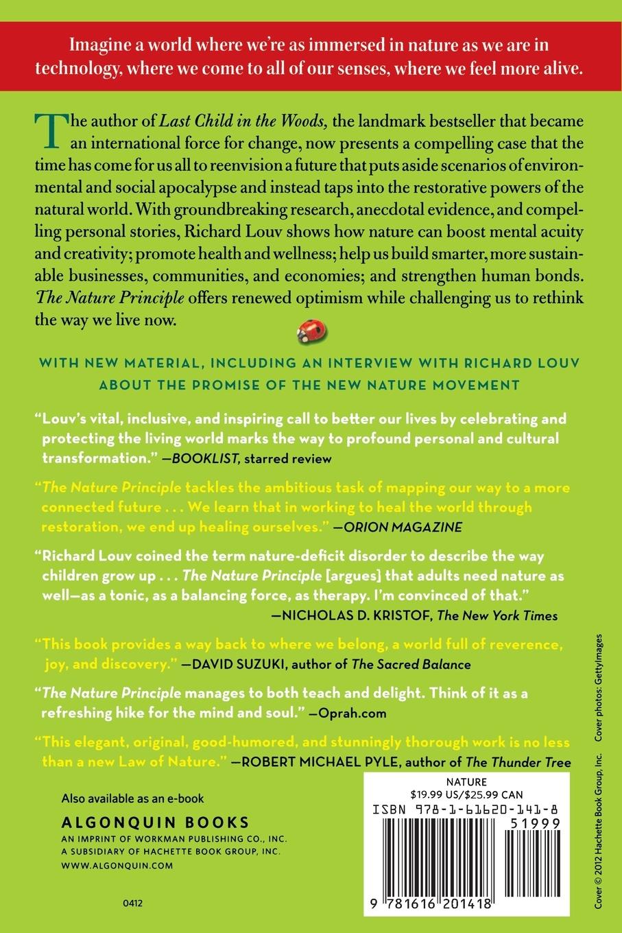 Rückseitencover The Nature Principle