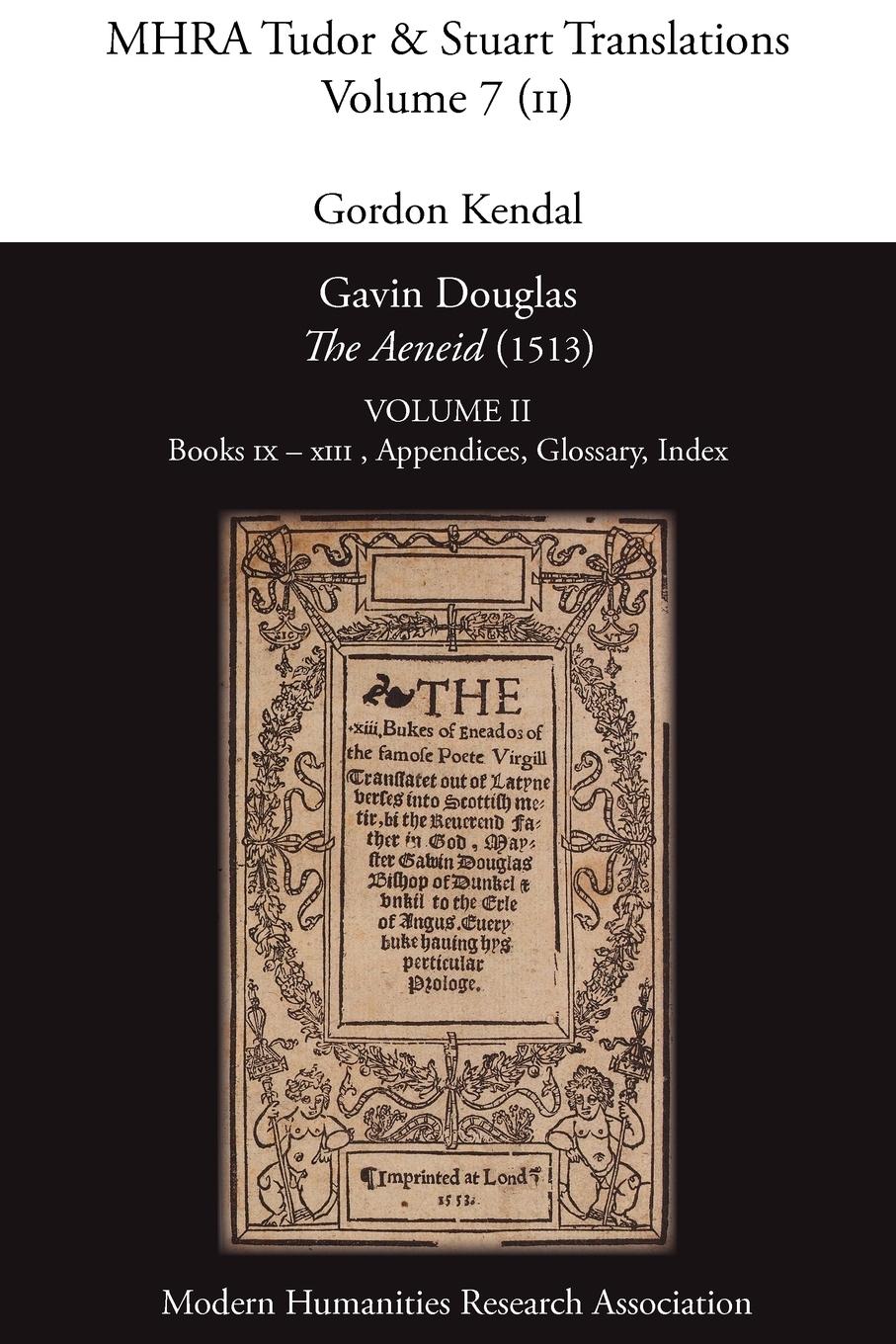 Vorderes Coverbild Gavin Douglas, 'The Aeneid' (1513) Volume 2