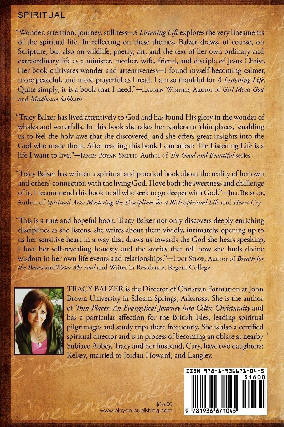 Rückseitencover A Listening Life