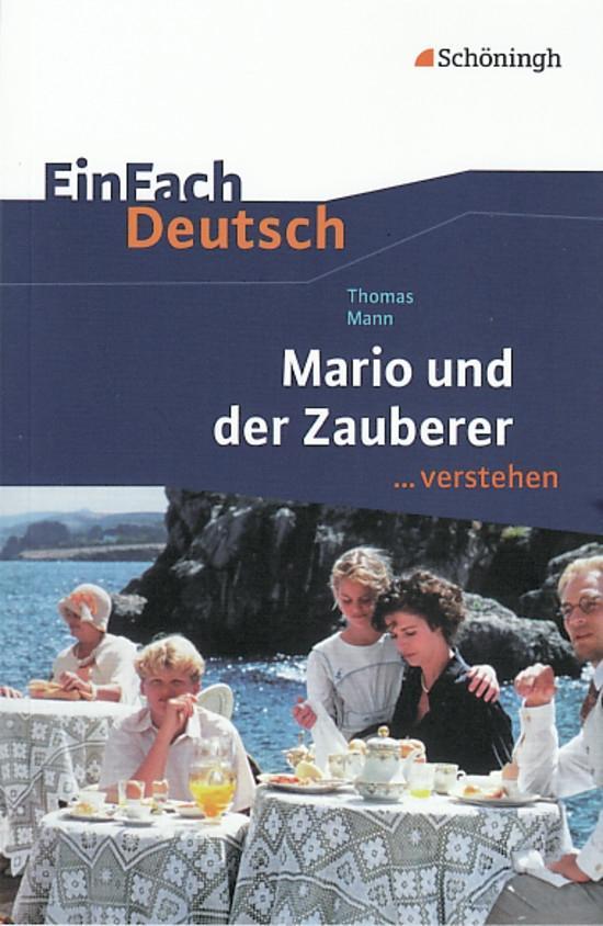 Vorderes Coverbild Mario und der Zauberer. EinFach Deutsch ...verstehen