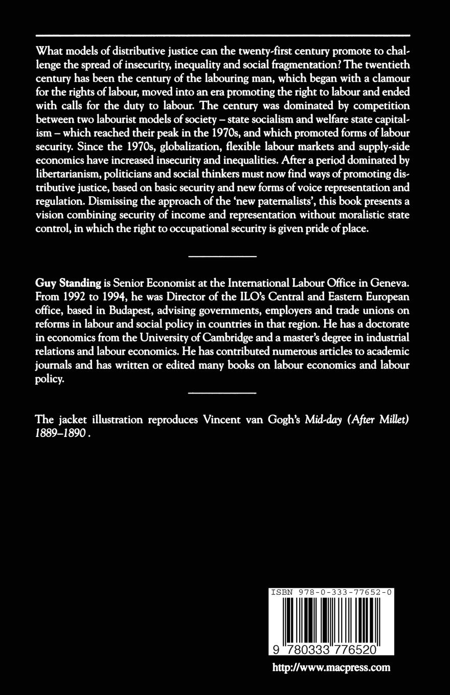 Rückseitencover Global Labour Flexibility