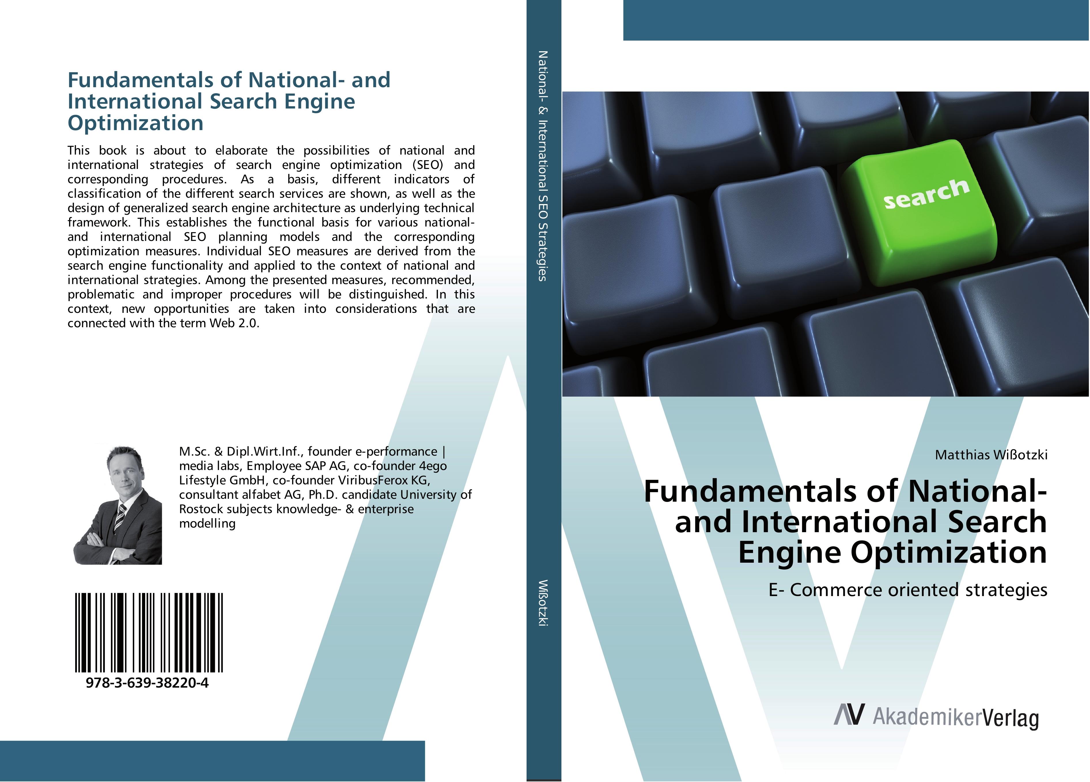 Vorderes Coverbild Fundamentals of National- and International Search Engine Optimization