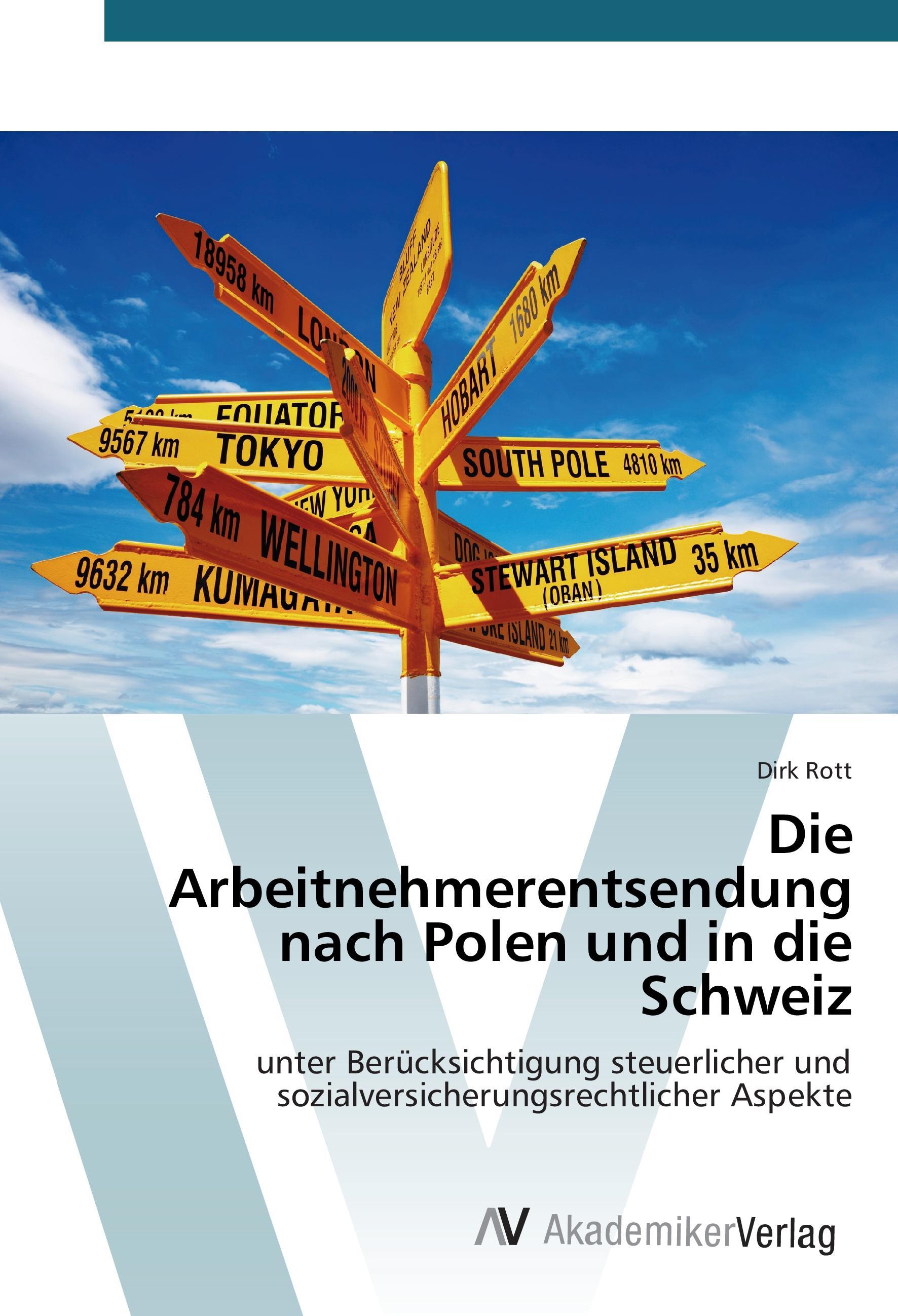 Vorderes Coverbild Die Arbeitnehmerentsendung nach Polen und in die Schweiz
