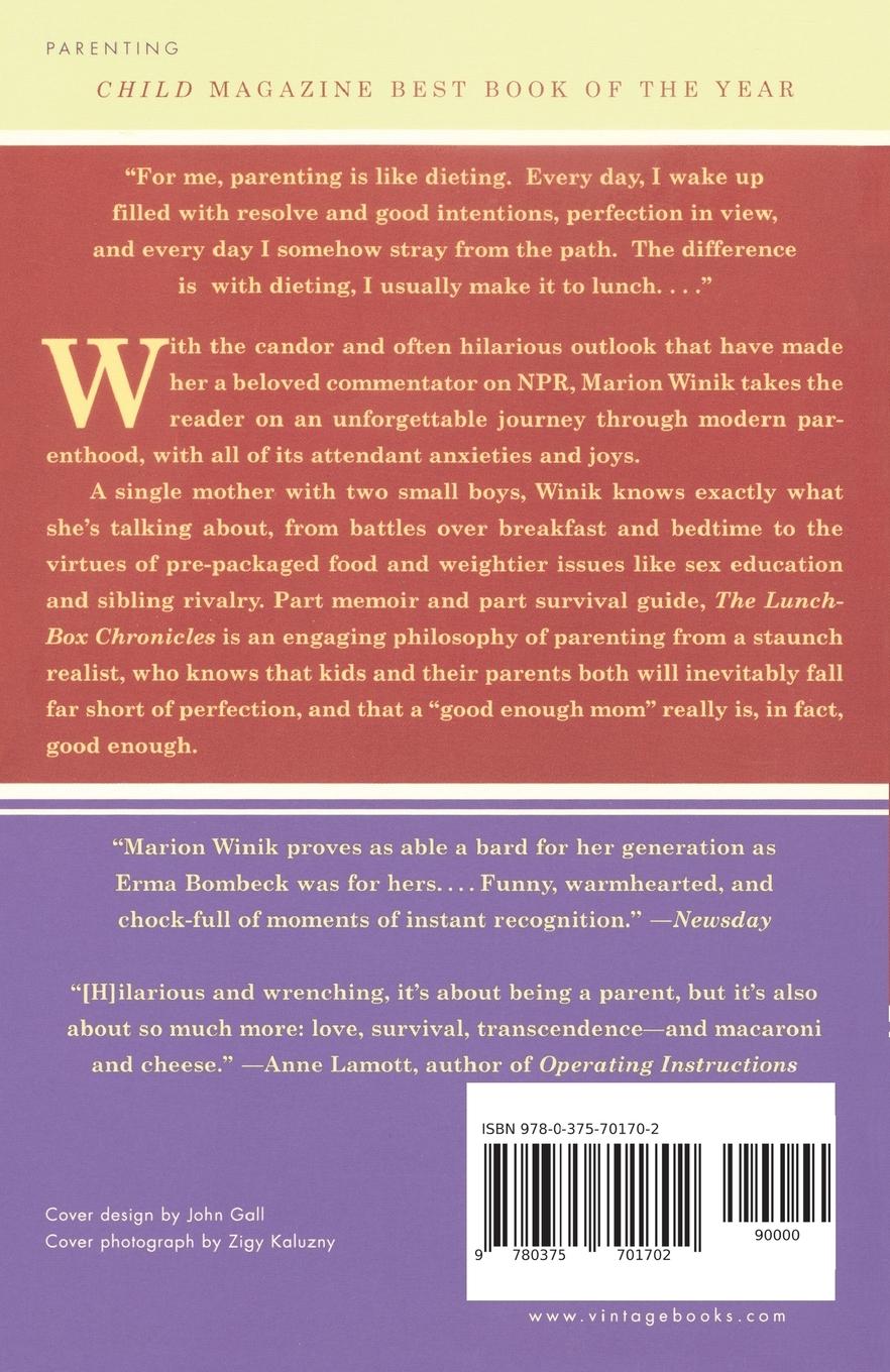 Rückseitencover The Lunch-Box Chronicles